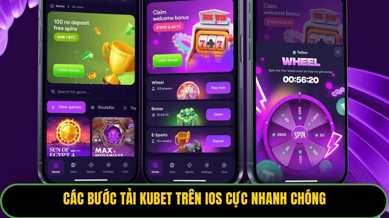 Các bước tải Kubet trên iOS cực nhanh chóng
