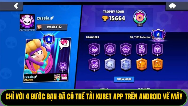 Chỉ với 4 bước bạn đã có thể tải Kubet app trên Android về máy