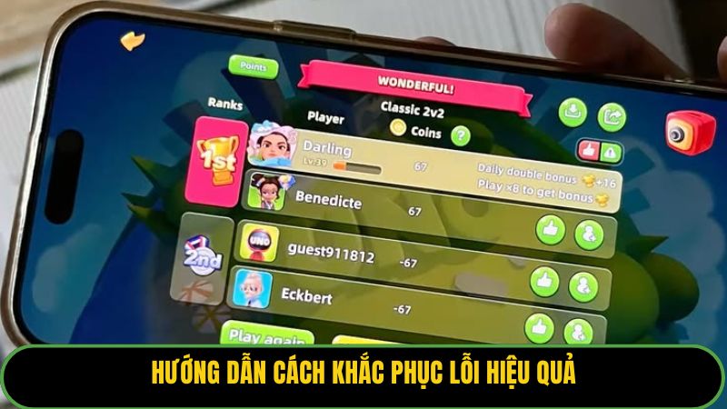 Hướng dẫn cách khắc phục lỗi hiệu quả